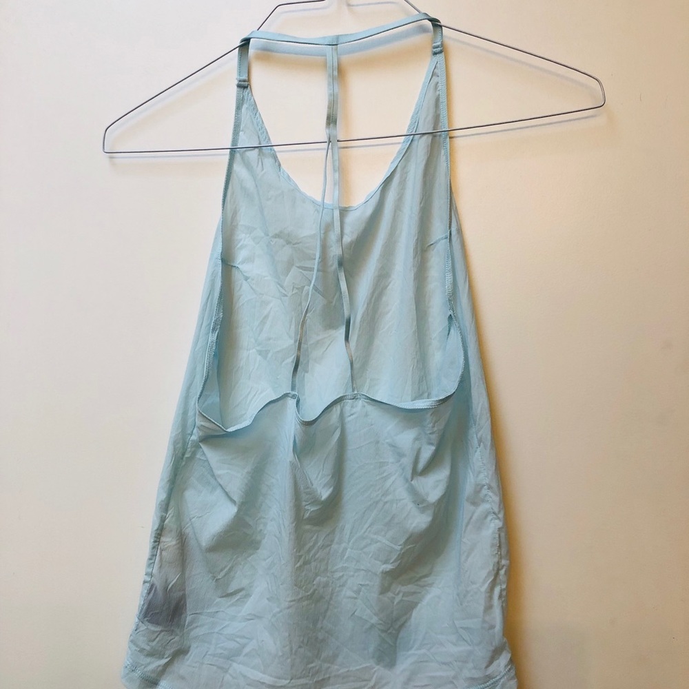 Mint green crepe-y feel Nike tank